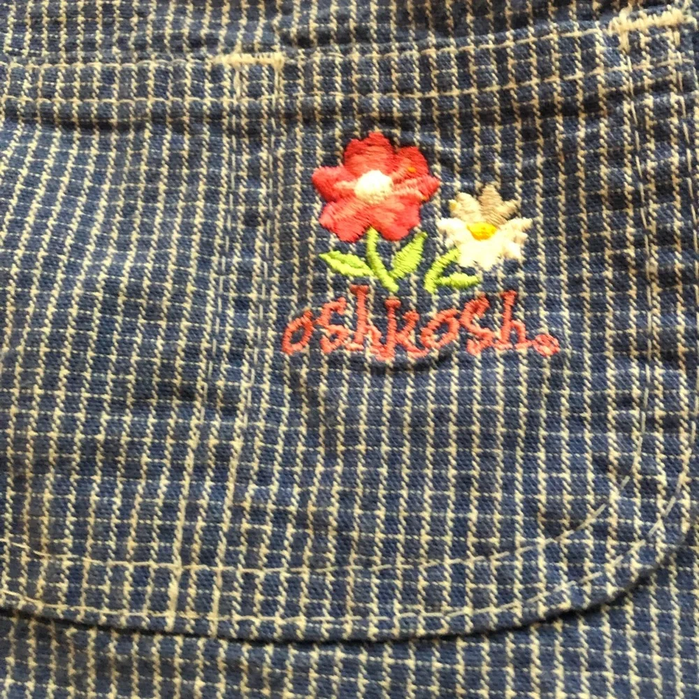 Vintage OshKosh girls dress Sz 6t EUC